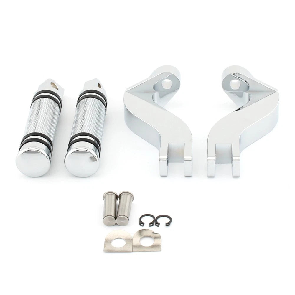 Driver Passenger Floorboard Foot Peg Pedals for Harley Electra Road Glide (2015–2023)