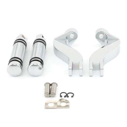 Driver Passenger Floorboard Foot Peg Pedals for Harley Electra Road Glide (2015–2023)