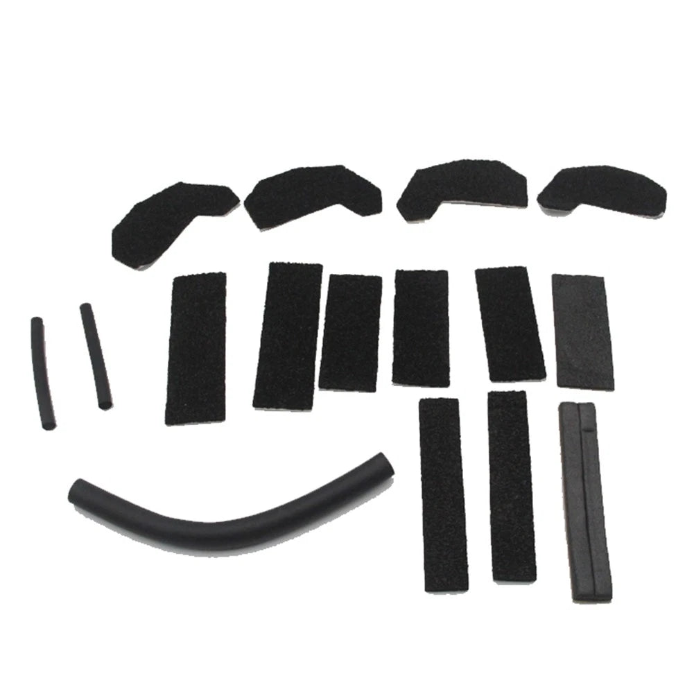 10x Exterior Door Handle Tailgate Cover Trim for Jeep Wrangler JK (2007–2017)