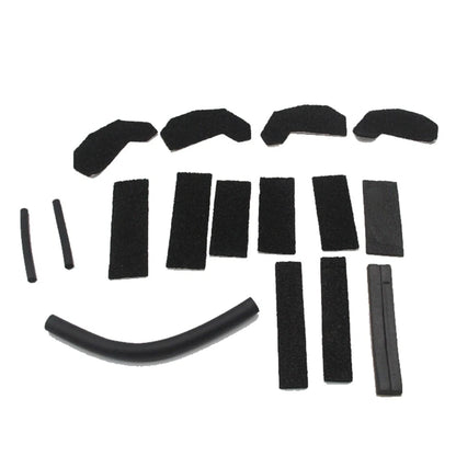 10x Exterior Door Handle Tailgate Cover Trim for Jeep Wrangler JK (2007–2017)