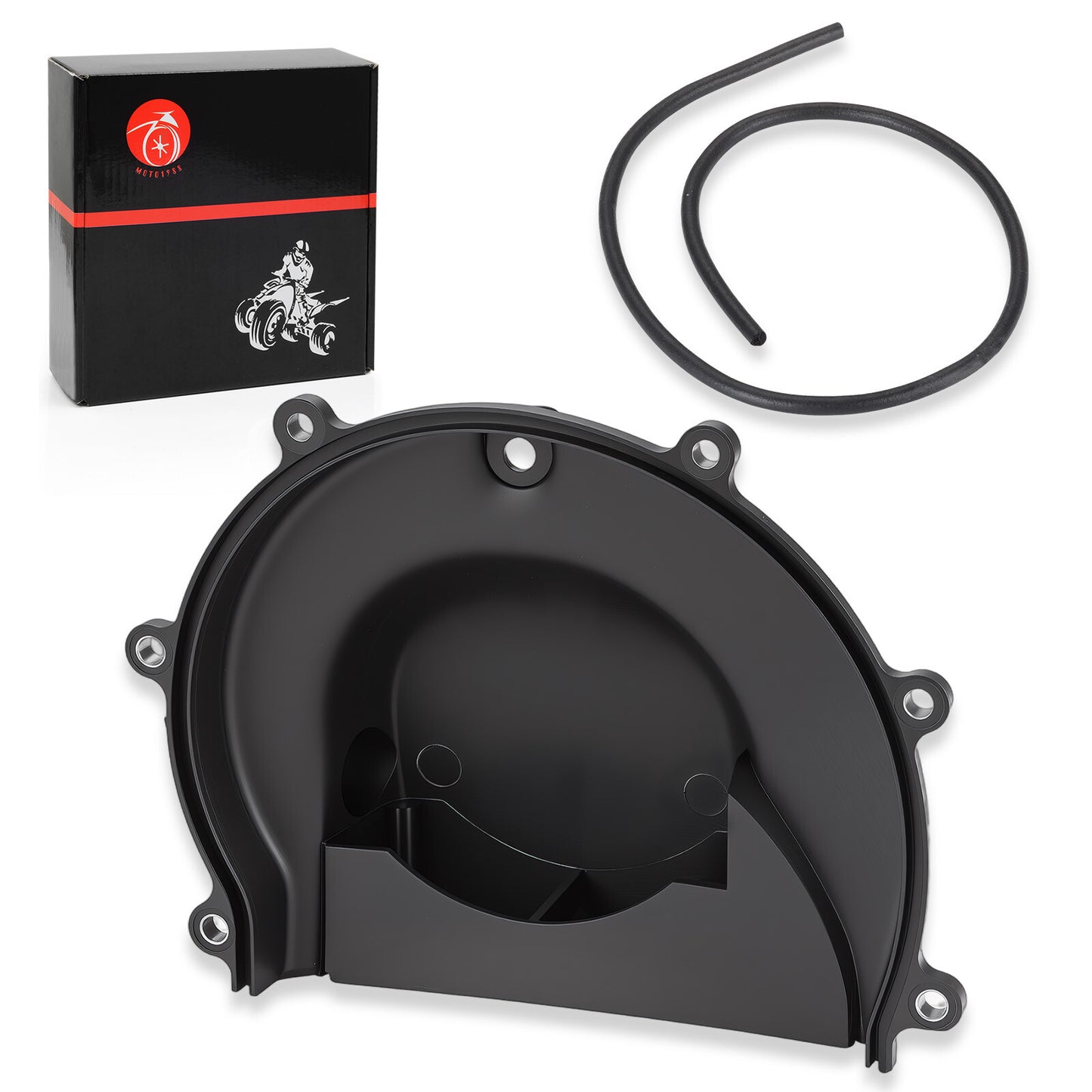 Cooling Fan Cover for Suzuki LT80 (1987–2006) - Black
