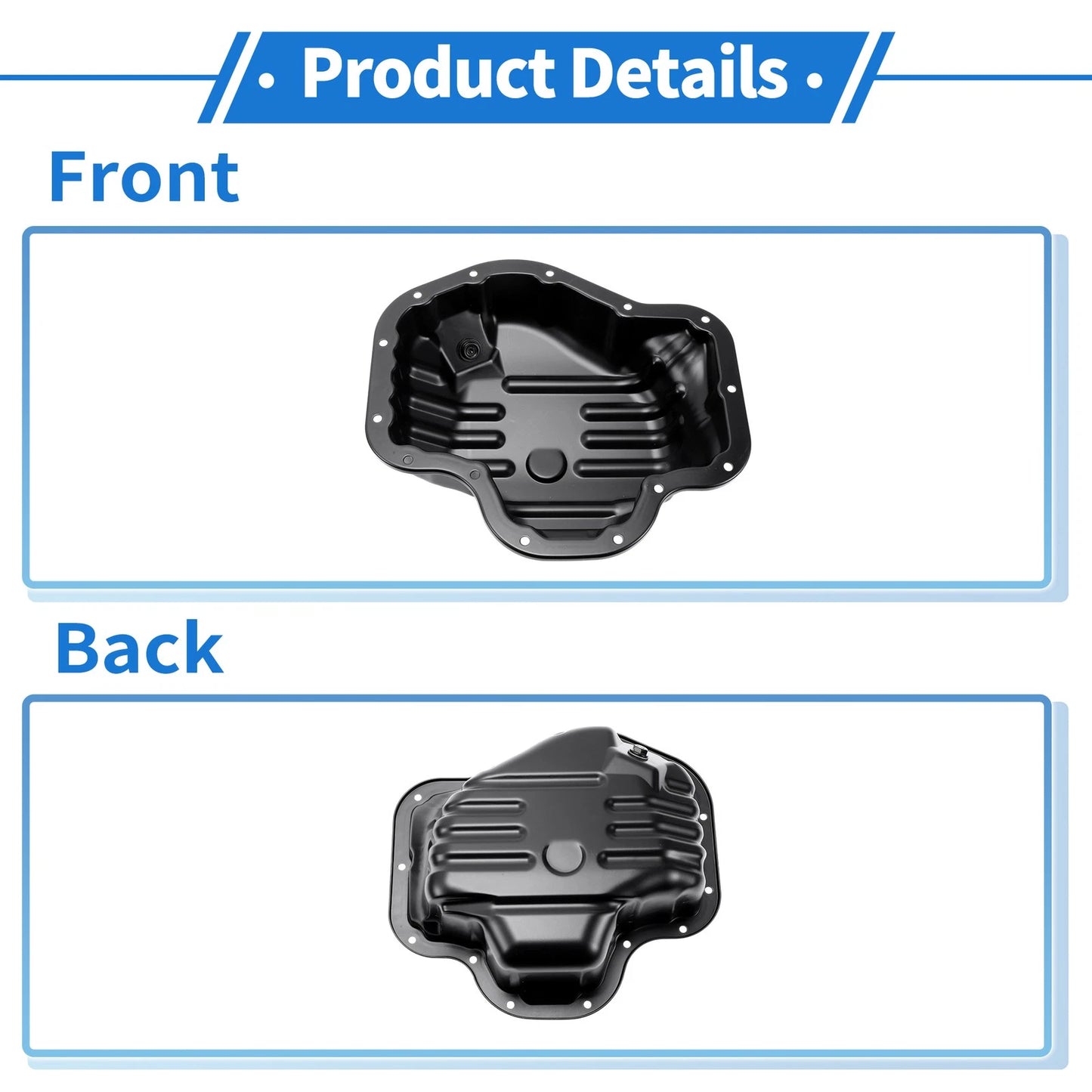 1 Pc Engine Oil Pan No.1210128060 for Toyota Solara (2006–2008)