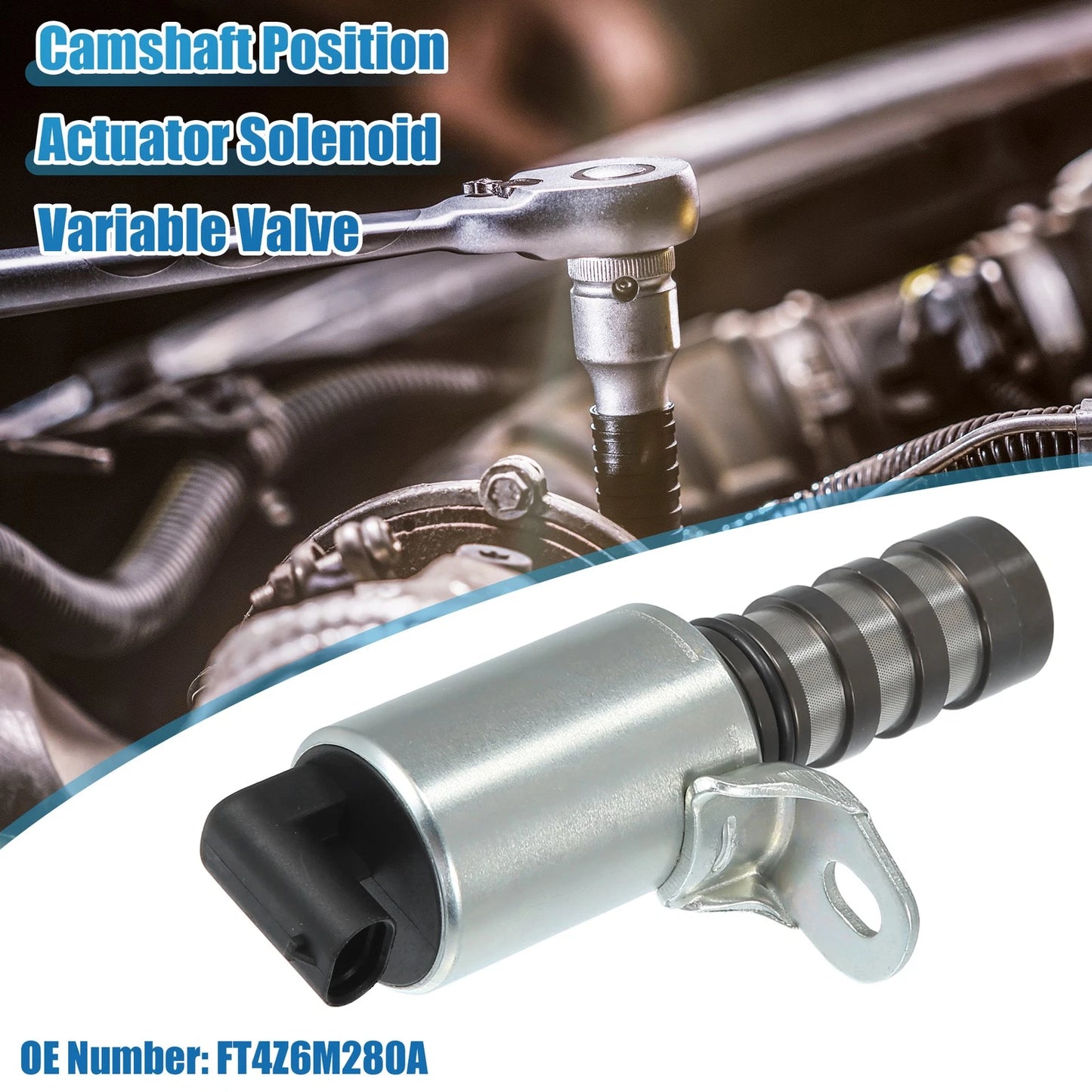 Camshaft Position Actuator Solenoid for Ford F-150 (2015–2020) No.FT4Z6M280A