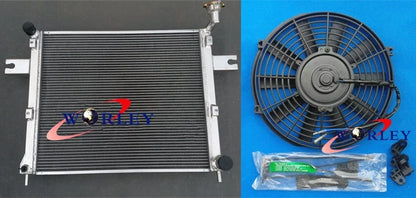 Aluminum Radiator with Fan for Jeep Grand Cherokee & Commander (2006–2010)