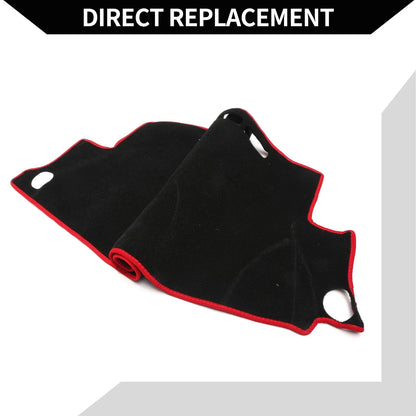 Dashboard Dash Cover Mat for Honda Vezel RU1/2/3/4 RS 2013-2020 Black Red Set
