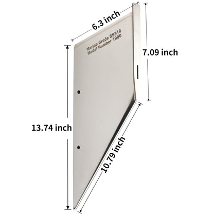 Safe Skeg Guard Protector for Mercury Mercruiser Bravo 1 (1990–2023)