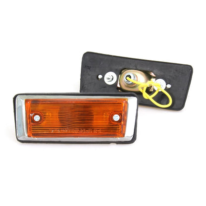 2X Side Marker Indicator Lights for Toyota Hilux Pickup (1972–1978)