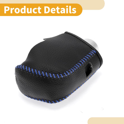 Gear Shift Knob Cover for Nissan Altima (2019–2024) Pebbled Black Blue