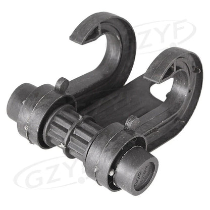 Plastic Seat Hook Hanger for Car - Black (Fits Most Vehicles)