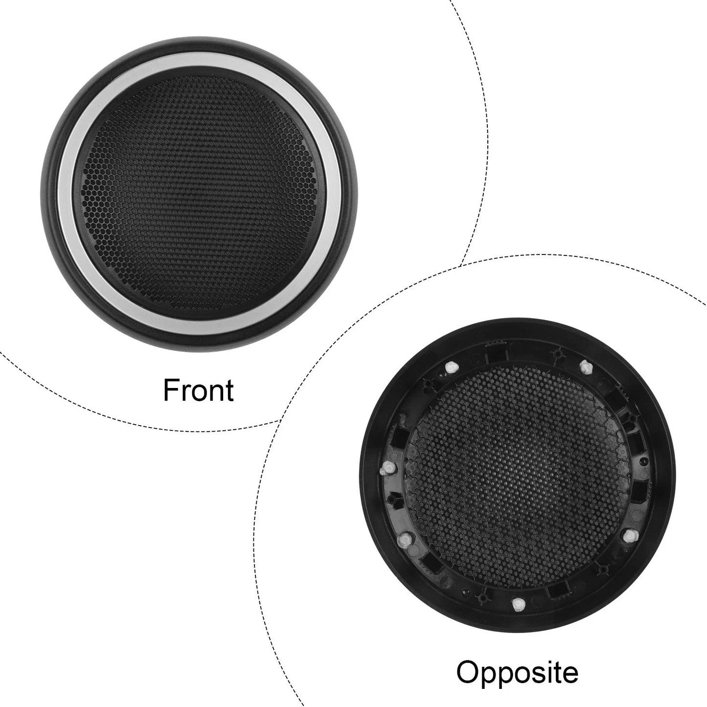 Front Door Speaker Cover Grille ABS for Mini Cooper R56 (2006–2013)