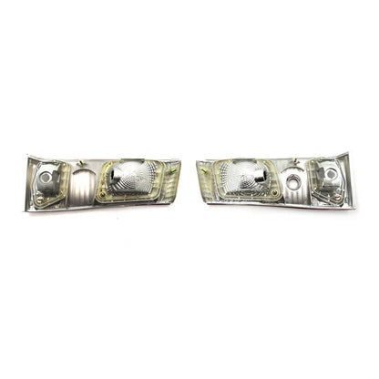 Set of 2 Red Clear Rear Tail Lights for Toyota Camry (1997–2001)
