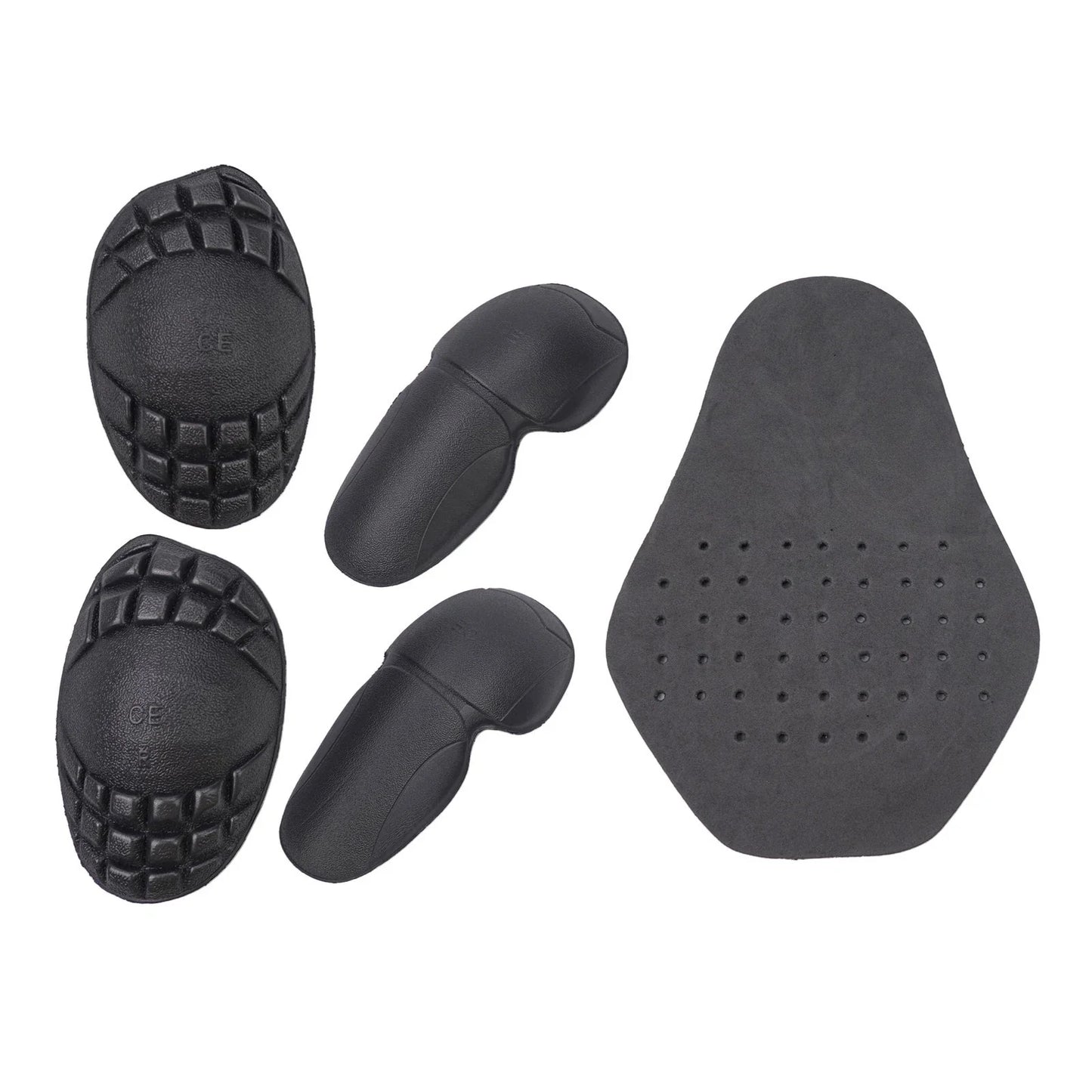 Protectors / 5Pcs / Black Elbow & Shoulder Protectors for Motorcycle