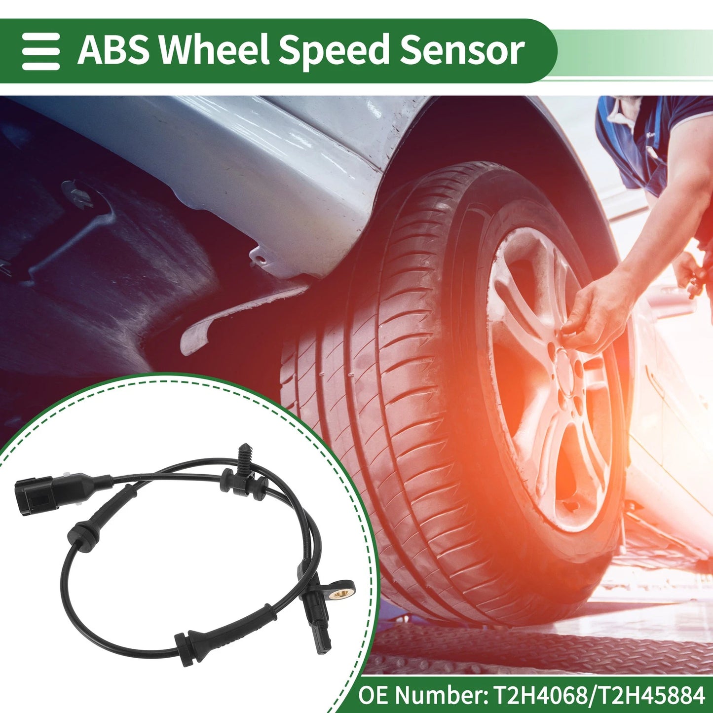 ABS Wheel Speed Sensor No.T2H4068/T2H45884 for Jaguar XE (2015–2020)