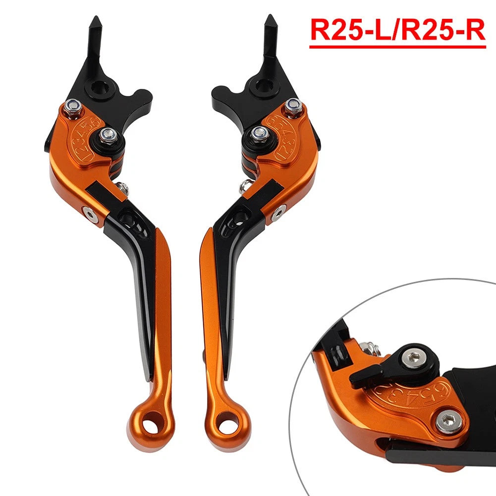 CNC Brake Clutch Levers Set for Yamaha YZF R1M R1S MT-09 (2015–2023) Blue