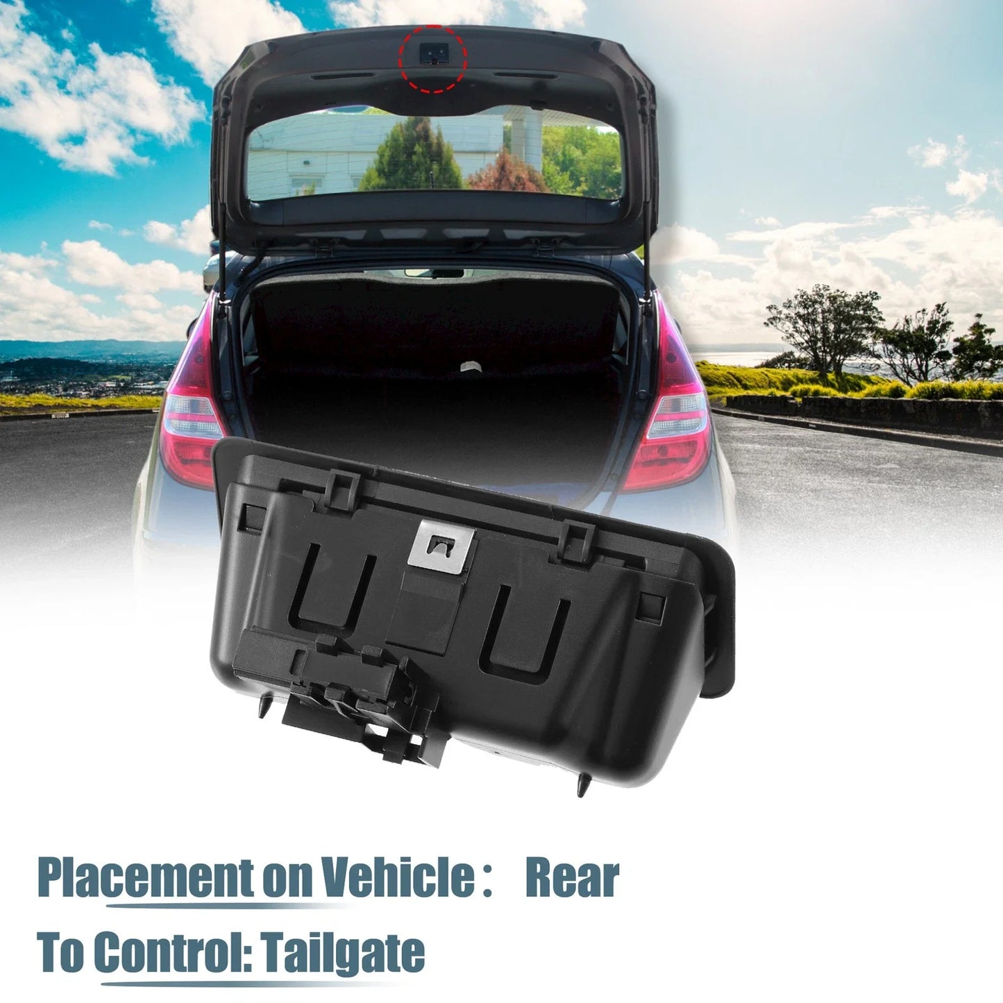 Trunk Tailgate Handle Release Switch for BMW E60 E70 E82 E88 E91