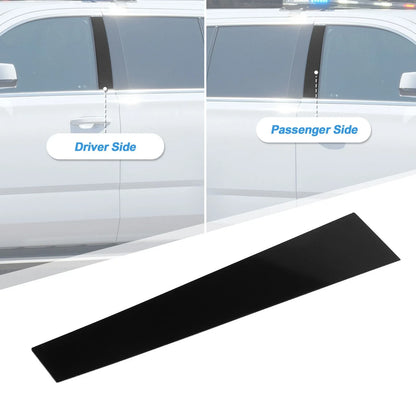 4 Pcs Black Windshield B Pillar Trim Garnish for Porsche Panamera (2010-2023)