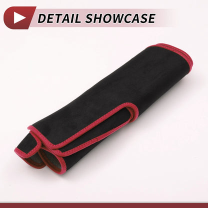 Dashboard Cover Mat for Toyota Roomy Tank (2016–2020) - Black Red