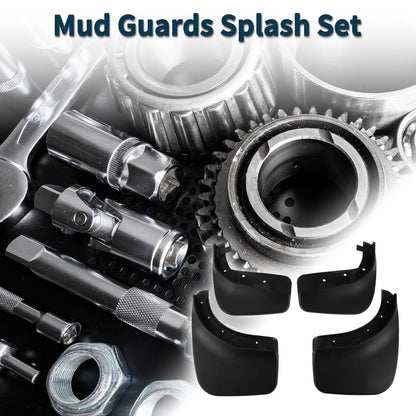 Set of 4 Mud Flaps Splash Guards for Volkswagen Touareg (2011–2017)
