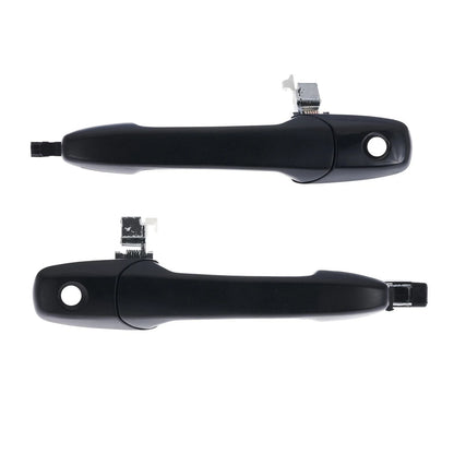2 x Black Front LH + RH Door Handle Outer for Ford Ranger Mazda BT50 (2006–2011)