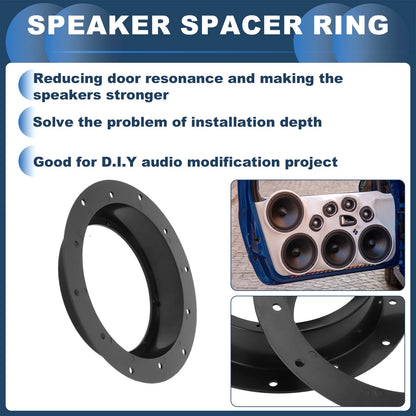 Set of 2 Speaker Spacer Rings for Volkswagen