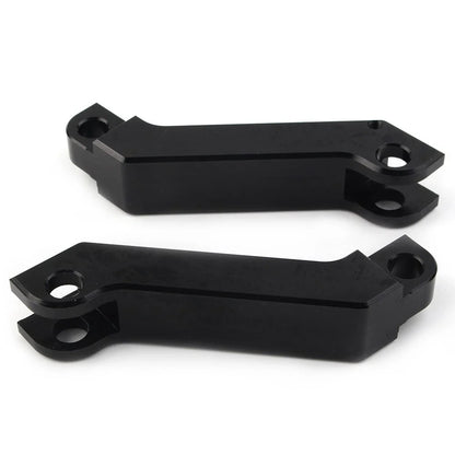 Cut Male Mount Foot Peg Extensions for Harley Sportster, Softail, Road King