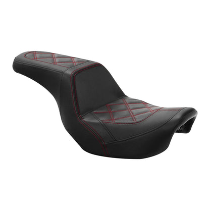 Driver Two-Up Seat for Harley Street Bob FXDB Super Glide (2006-2017)