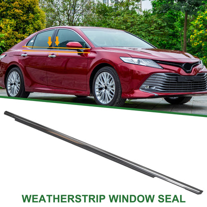 1pc Front Left Weatherstrip Window Seal No. 7572033080 for Toyota Camry (2002–2006)