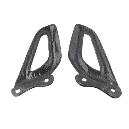 Carbon Fiber Rearset Footrest Plate Heel Guard for BMW S1000RR, M1000RR (19-24)