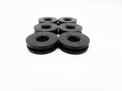 Set of 6 Rubber Grommets for Kawasaki S3 400SS (1974–1975)