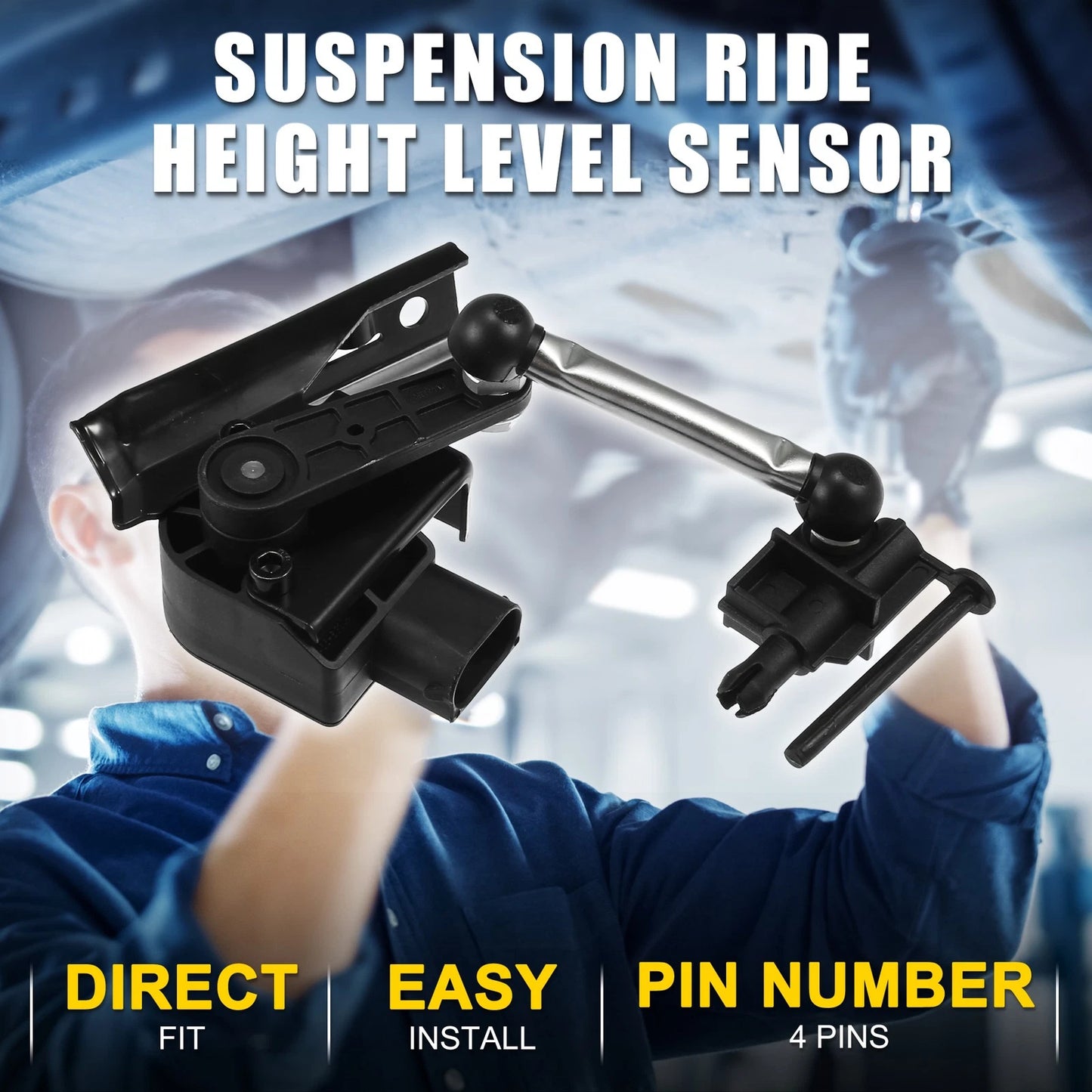 Front Right Ride Height Level Sensor for Porsche Panamera (2010–2016) No.97034302203