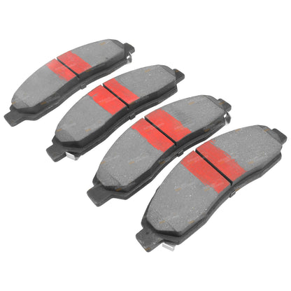 Set of 4 Front Disc Brake Pads for Holden Rodeo (2003–2005)