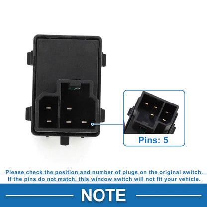 Front Power Window Switch for Dodge Dakota Durango Ram 1500 (2000-2004)