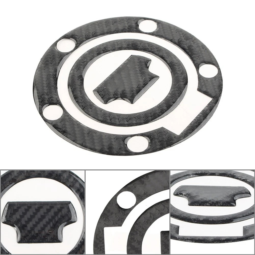 3D Carbon Fiber Gas Cover Fuel Tank Decal for Yamaha YZF-R1 (2015–2023)