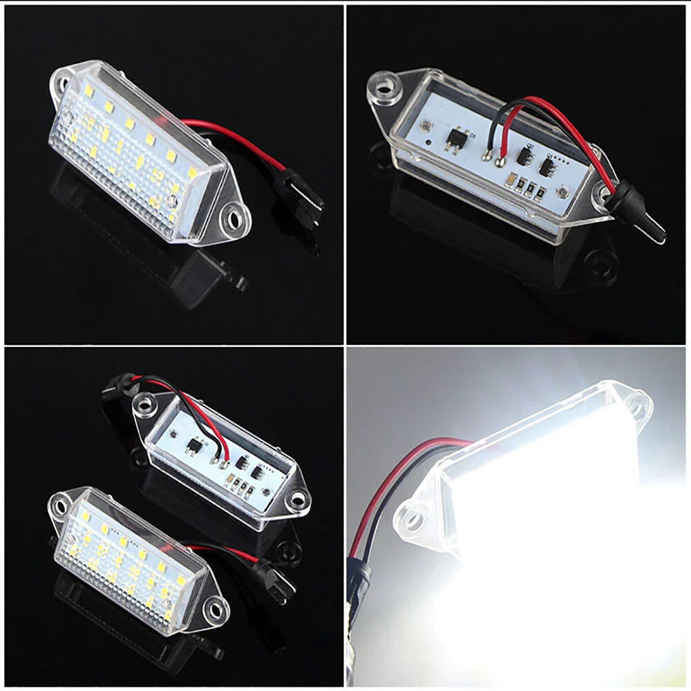 White LED License Plate Lights for Mitsubishi Lancer EVO (2003-2006)