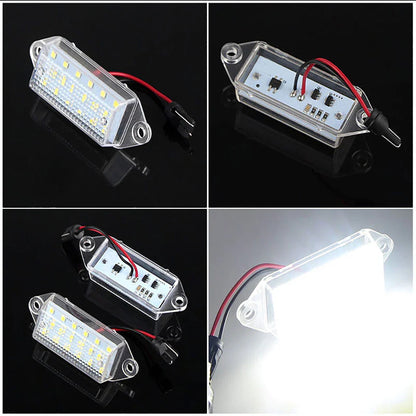 White LED License Plate Lights for Mitsubishi Lancer EVO (2003-2006)