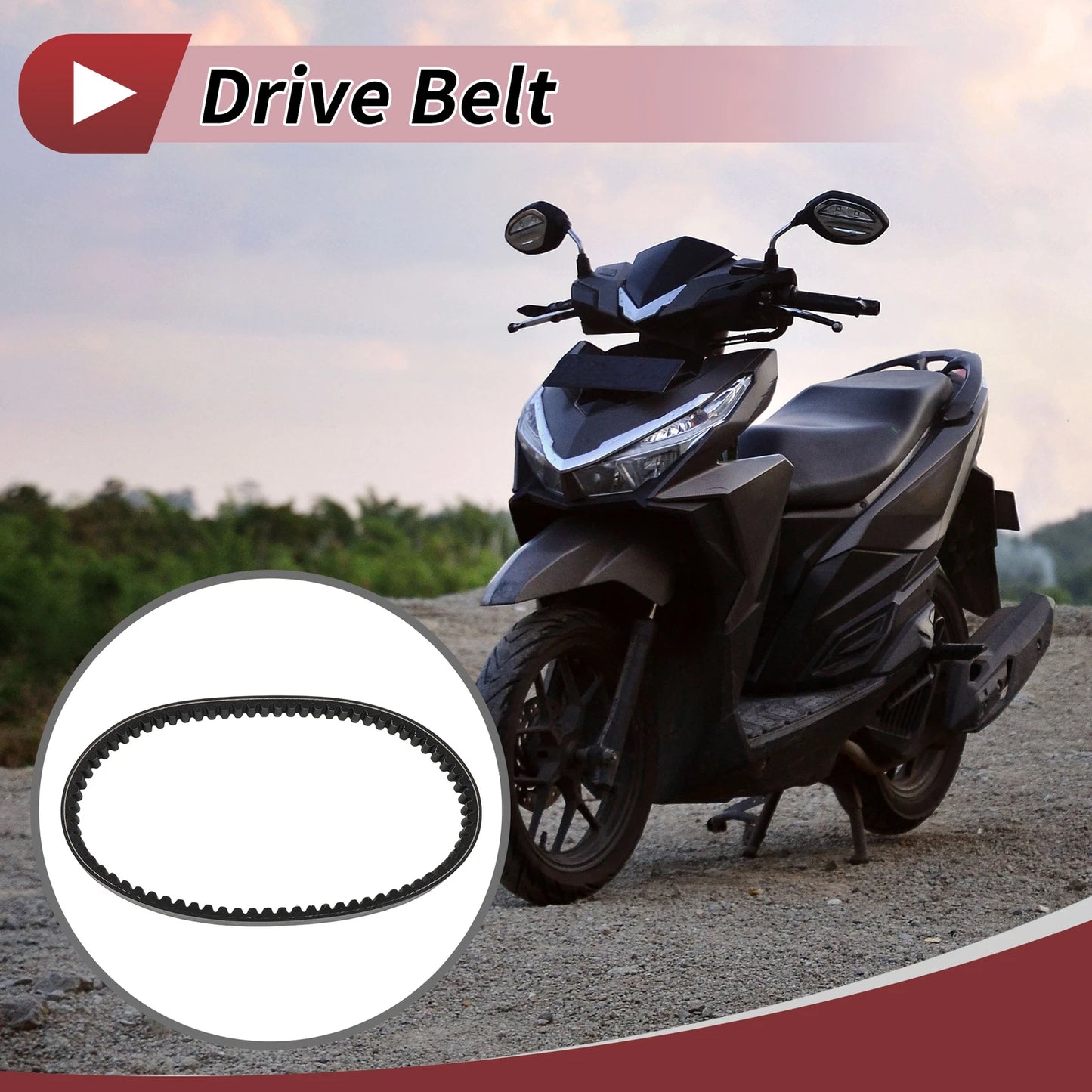 Drive Belt V-Belt No. 23100KCW880 for Honda Elite 125 (125cc)
