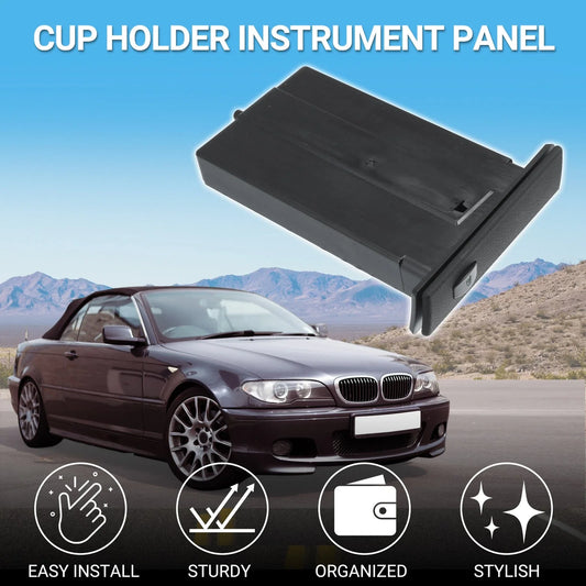 Cup Holder for BMW E60 Drink Holder Black (2004-2010)