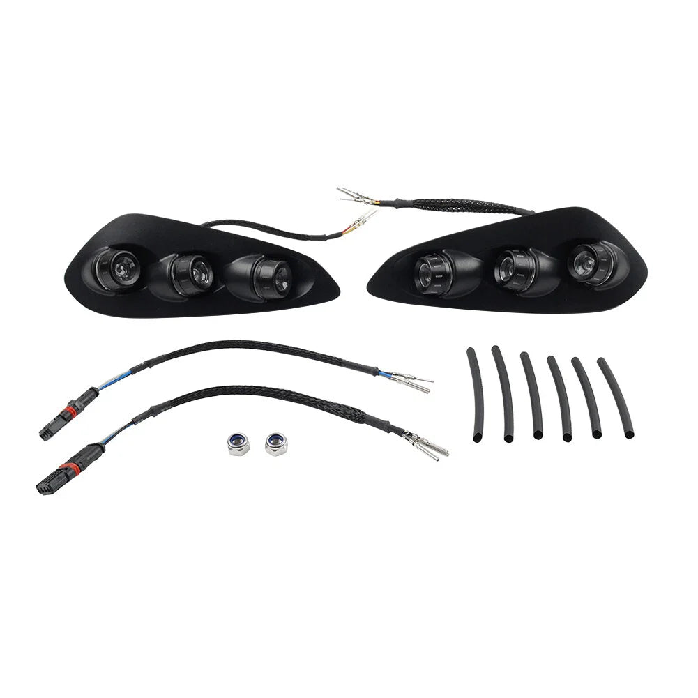 Black Integrated Tail Light Rear Turn Signal for BMW S1000RR (2023-2024)