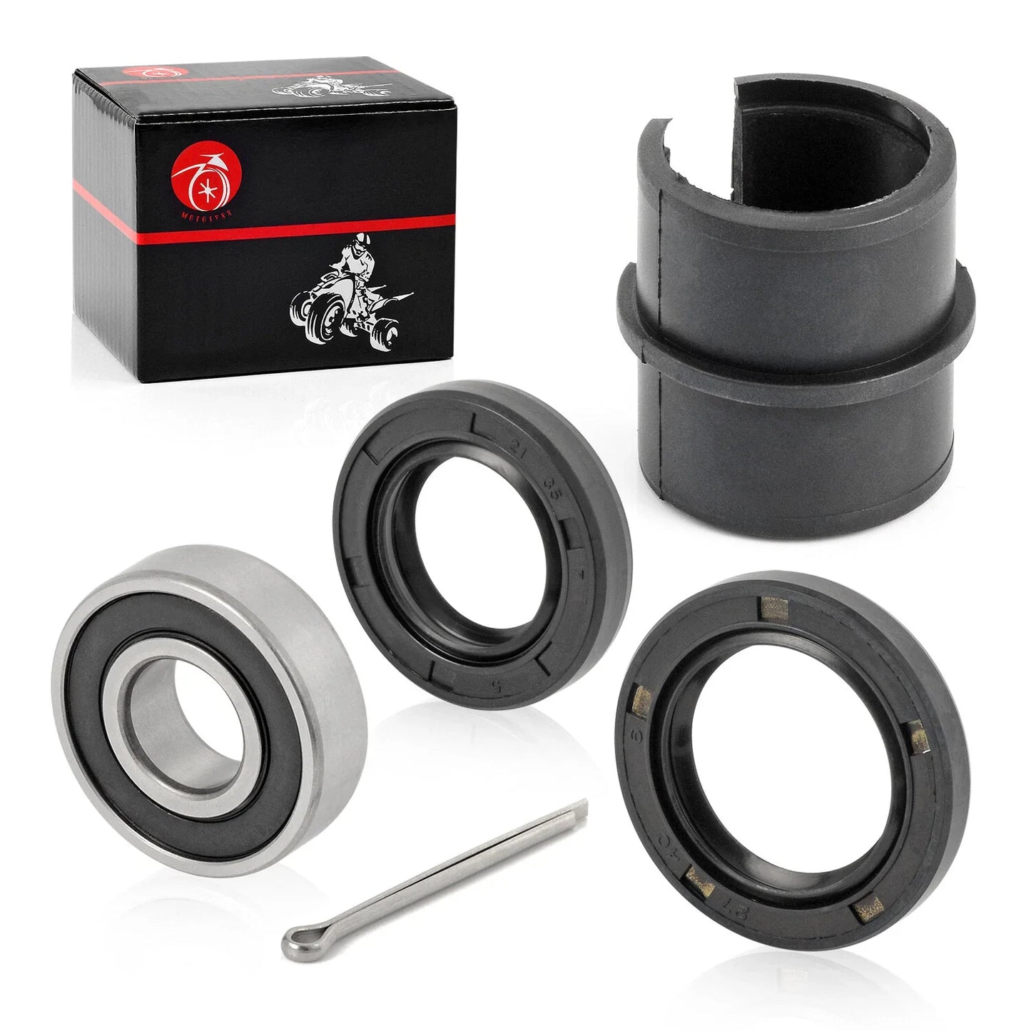 Steering Bushing Stem Bearing Seals for HONDA TRX250R FourTrax 250 (1986–1987)