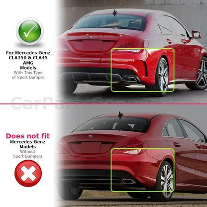 Mud Flaps Splash Guard Fender for Mercedes Benz CLA 45 AMG (2013–2019)