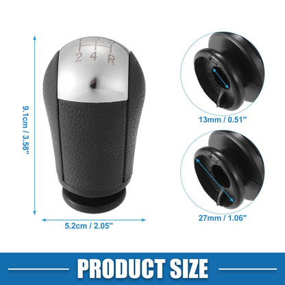 5 Speed Manual Transmission Shift Knob for Ford Mustang (2005–2012) Black