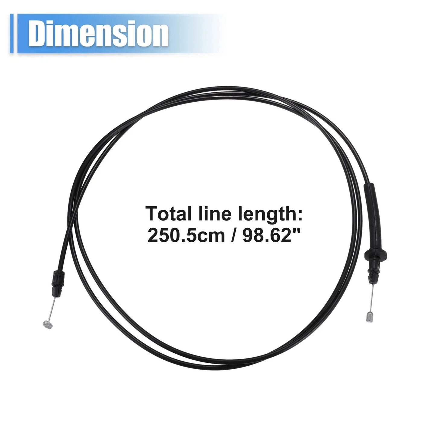 Hood Release Cable for Chevy Impala, Monte Carlo, Lacrosse (2000-2005)