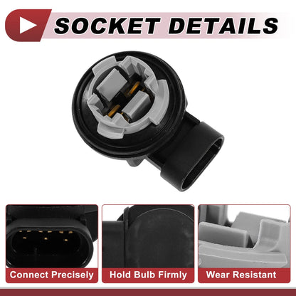 Parking Turn Signal Light Socket for Buick LeSabre (2000–2005) No.12335587