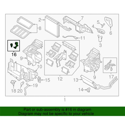 Temperature Link Set Assembly for Mazda 3 (2014-2018)