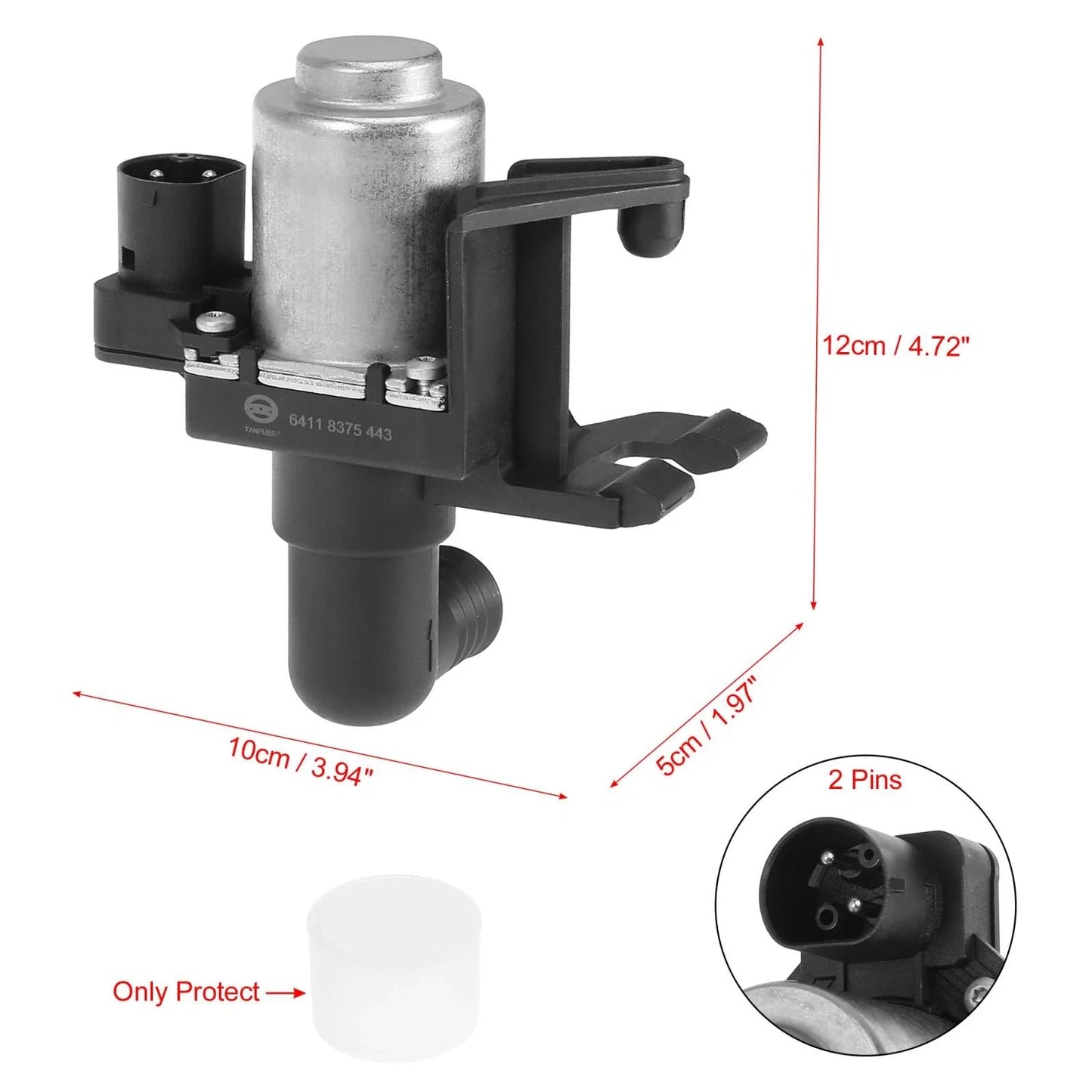 Heater Control Valve Solenoid for BMW Z3 (1996-2002)