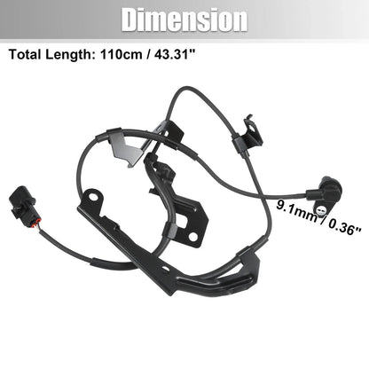 Front Wheel Speed Sensors for Mitsubishi Triton ML MN 2.5L (2011-2015)