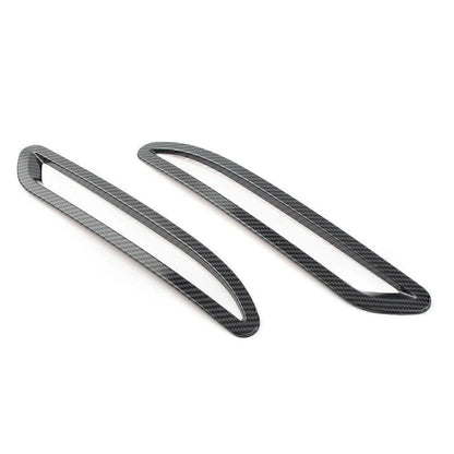Rear Fog Light Cover Trims Carbon Look for Mercedes-Benz A-Class A220 (19-20)