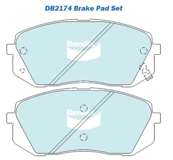 Front Brake Pads and Rotors for Hyundai i40 (2011–2015)