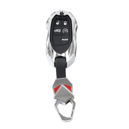 Smart Key Fob Shell Cover for Dodge Charger, Challenger, Jeep Grand Cherokee