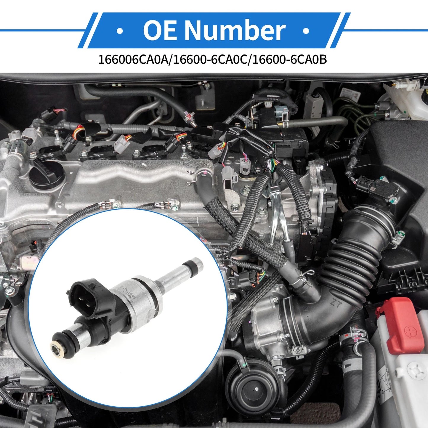 1 Pc Fuel Injector for Nissan Altima 2.5 (2019-2024)